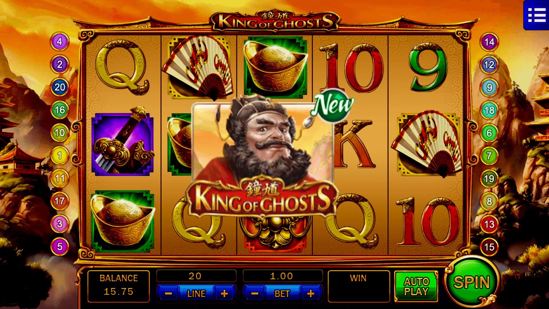 King of Ghost Mega888 Slot