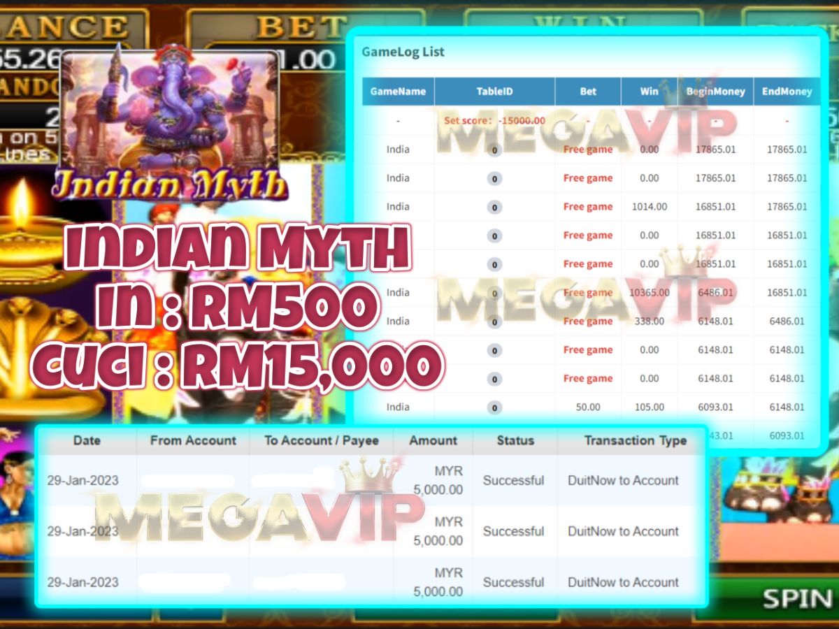 Indian Myth in Rm500 Cuci RM15,000