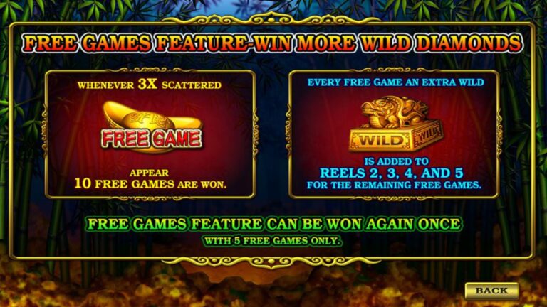 Fortune Panda Free Games Feature