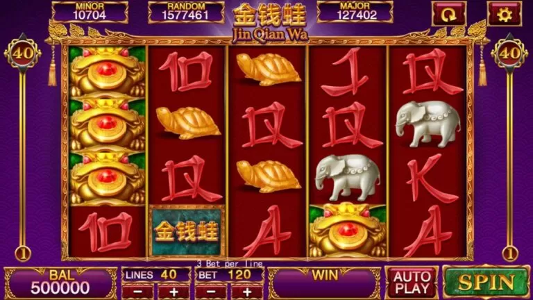 Jin Qian Wa Slot Game